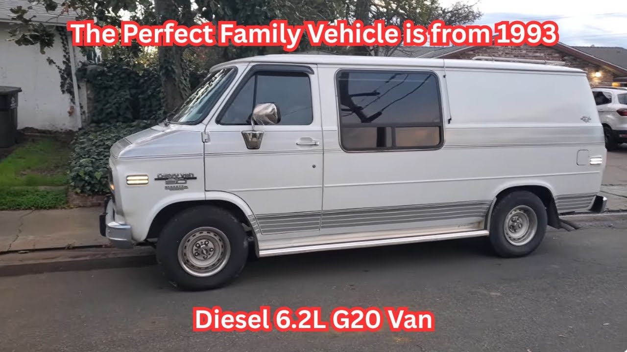 A 1993 Chevy G20 Diesel Van Time Capsule 🕰️That’s Still the Perfect Family Vehicle 👨‍👩‍👧‍👦 in 2026 🚐