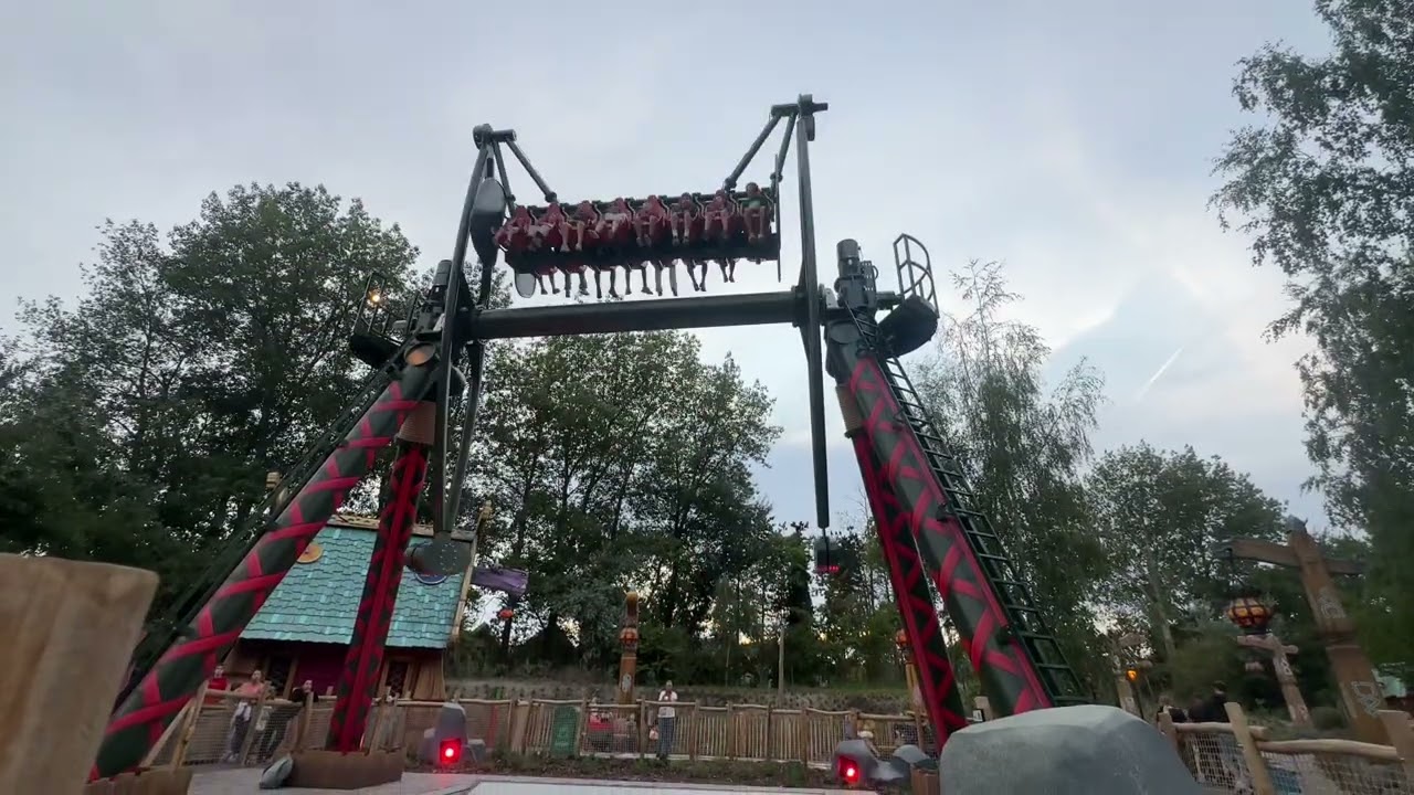 Wickie’s Wervelwind / Vic’s Whirlwind (Wild Swing) Offride POV - Plopsaland Belgium