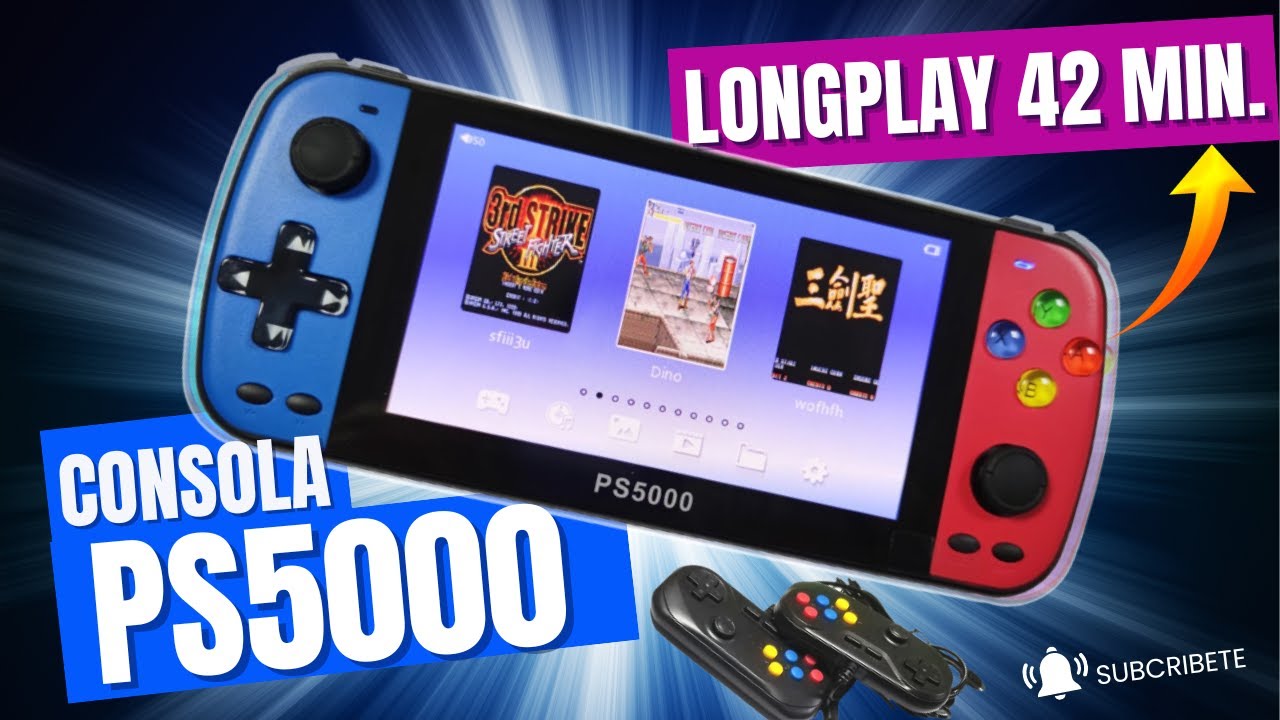 PS5000 LONGPLAY stock firmware and Batocera. 42 min