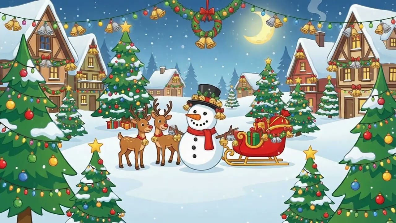 ❄️ Jingle Bells Dance Party! | Fun Christmas Song for Babies & Toddlers (Action Song) 🎄