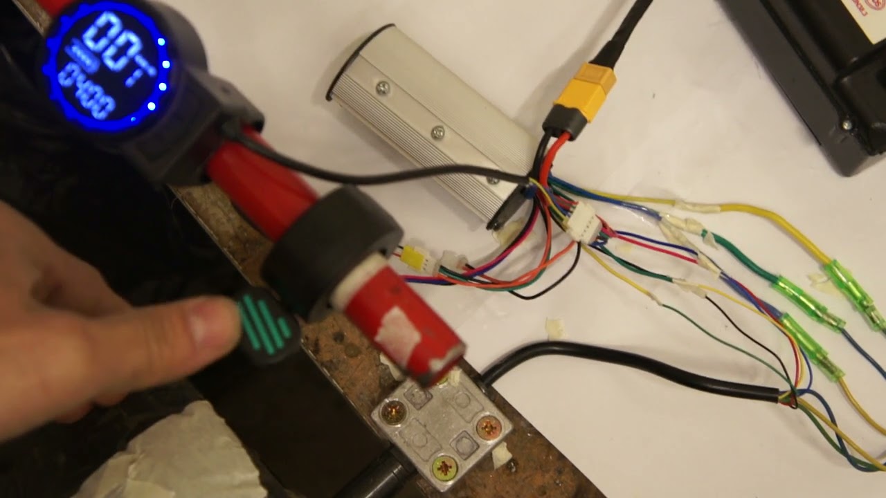 comment inversé le sens de rotation moteur é-bike