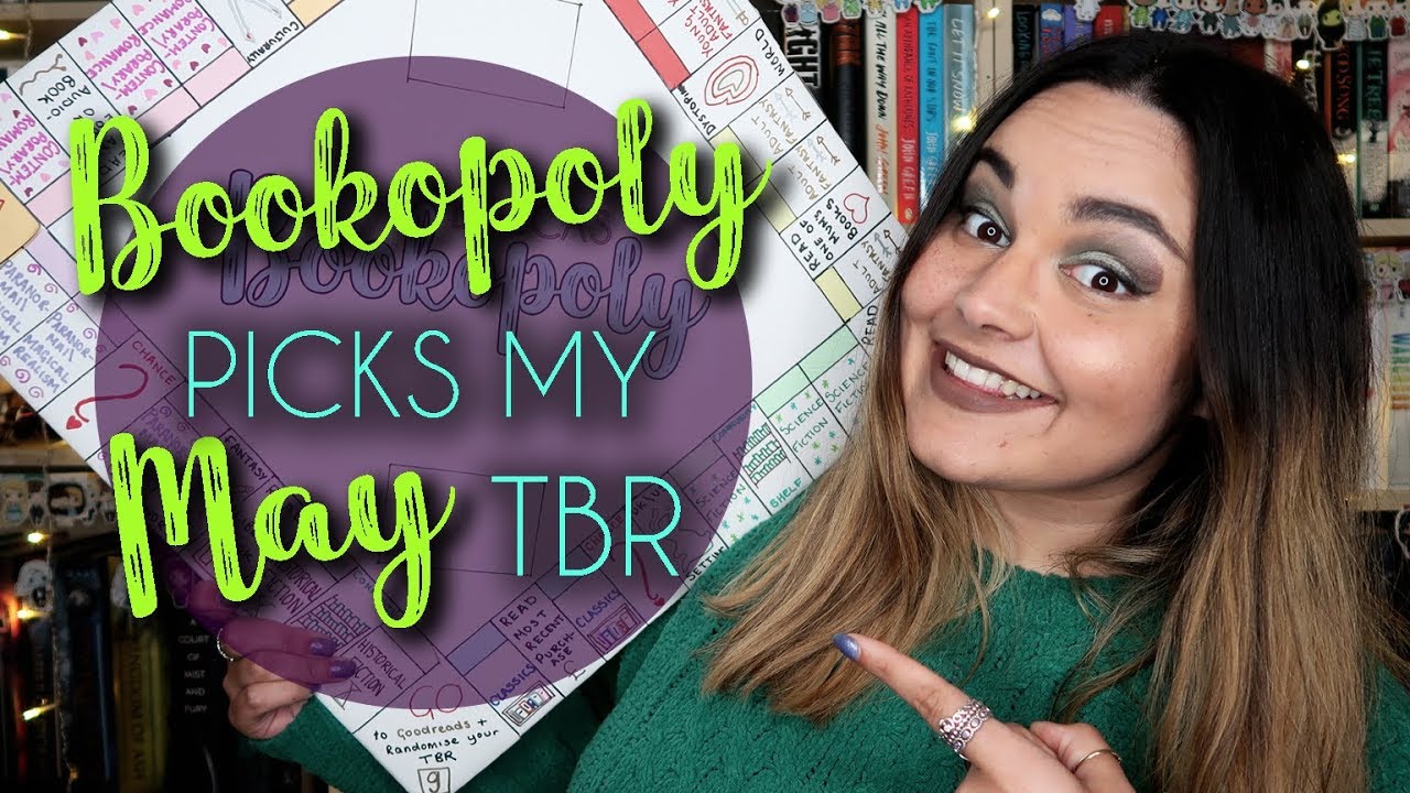 BOOKOPOLY CHOOSES MY MAY TBR // Becca's Bookopoly #5
