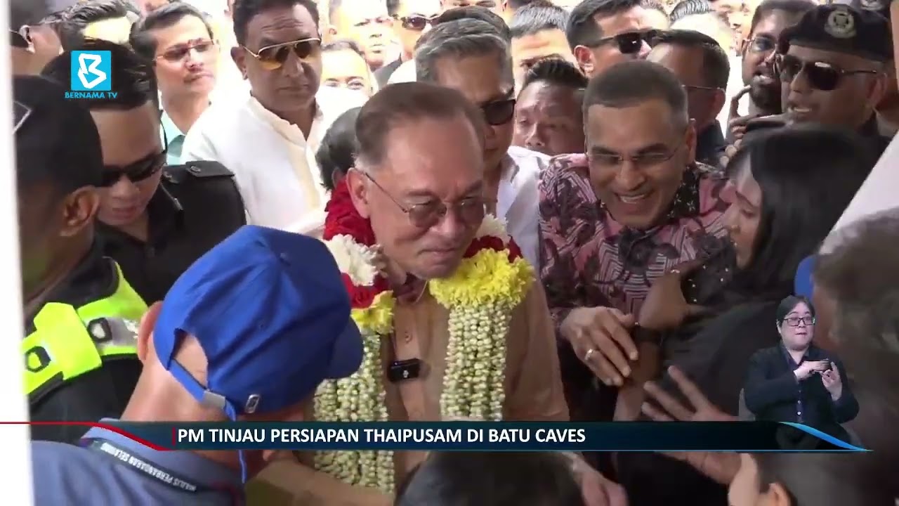 PM tinjau persiapan Thaipusam di Batu Caves