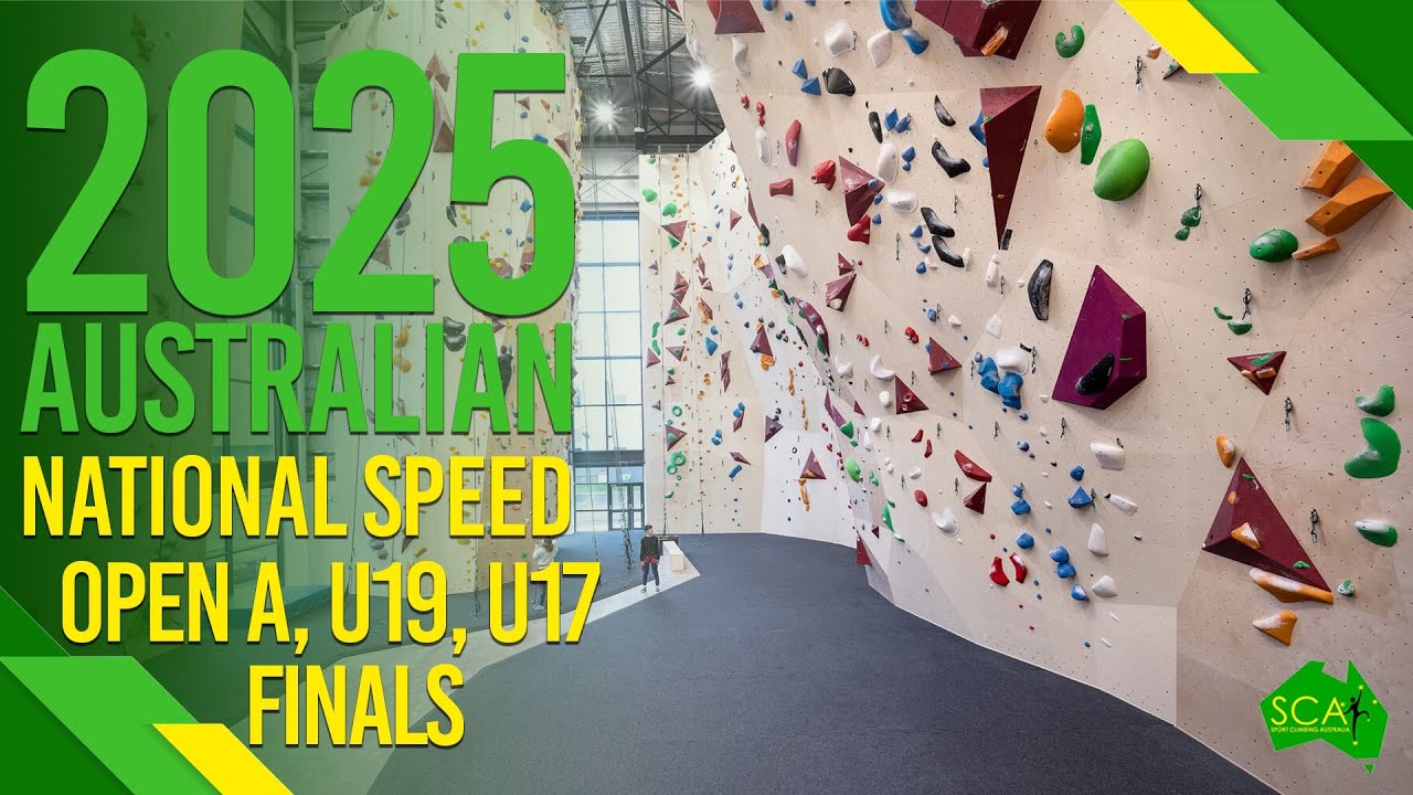Speed Finals - Open A, U17 & U19 - 2025 National Championships