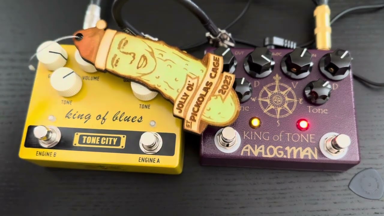 PART 2! Analogman King of Tone vs Tone City King of Blues (Blooz Dad Takes Manhattan)