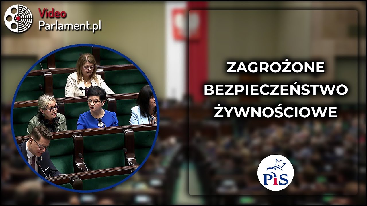 Партия «Право и справедливость»: Кризис на рынке удобрений — вопрос к правительству.