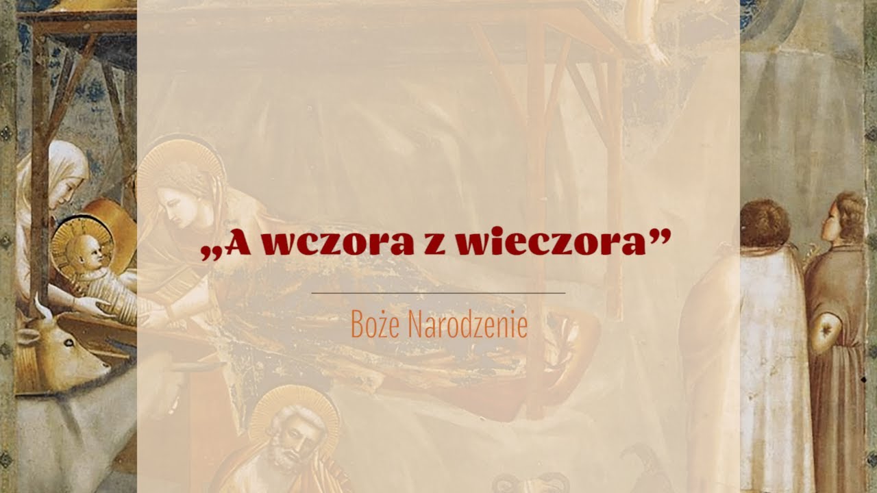 #SpiewamyKoledy | „A wczora z wieczora” | Rafał Maciejewski