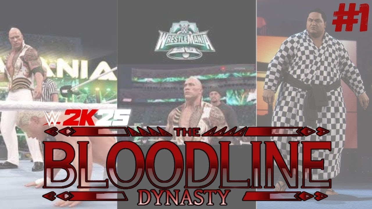WWE2K25 Showcase #1 | WrestleMania 40 + Yokozuna