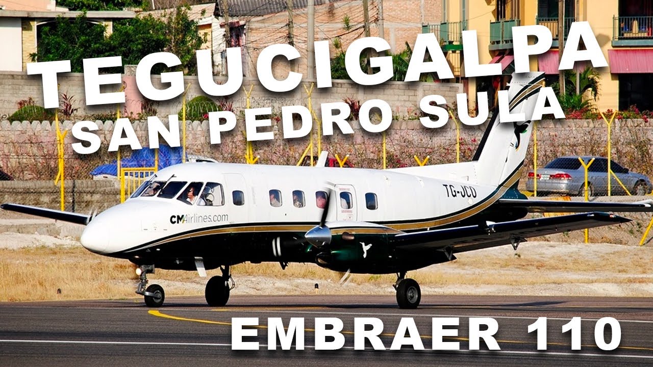 Emb 110 desdepegando desde Toncontin ( #1 )