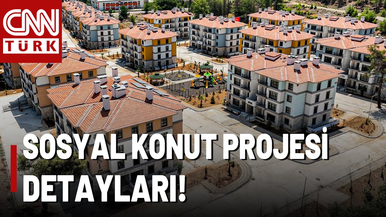 81 İlde Sosyal Konut Projesi Duyuruldu, 500 Bin Konuta Kimler Başvurabilecek?
