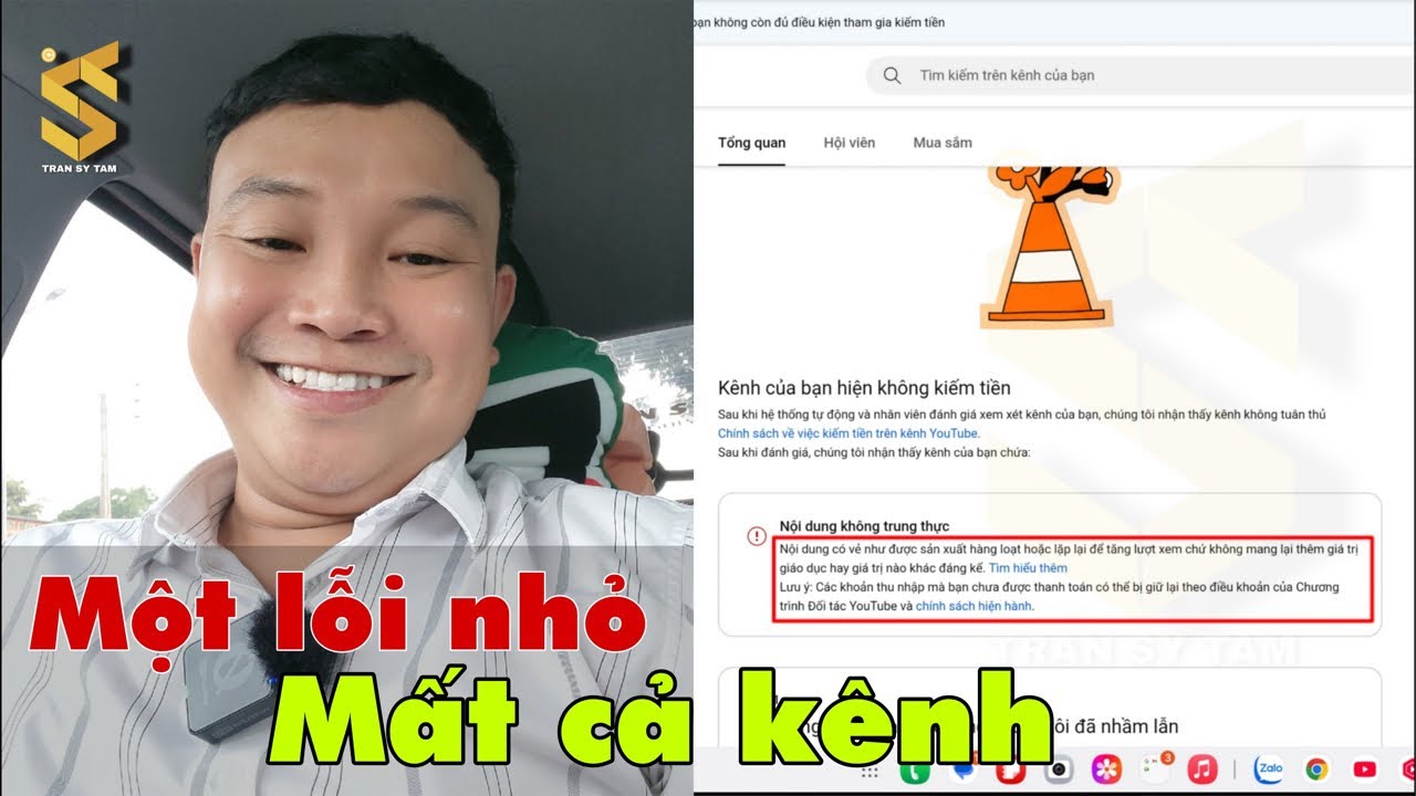 Một sai lầm nhỏ, trả giá quá đắt! Bài học cho người làm YouTube 2025
