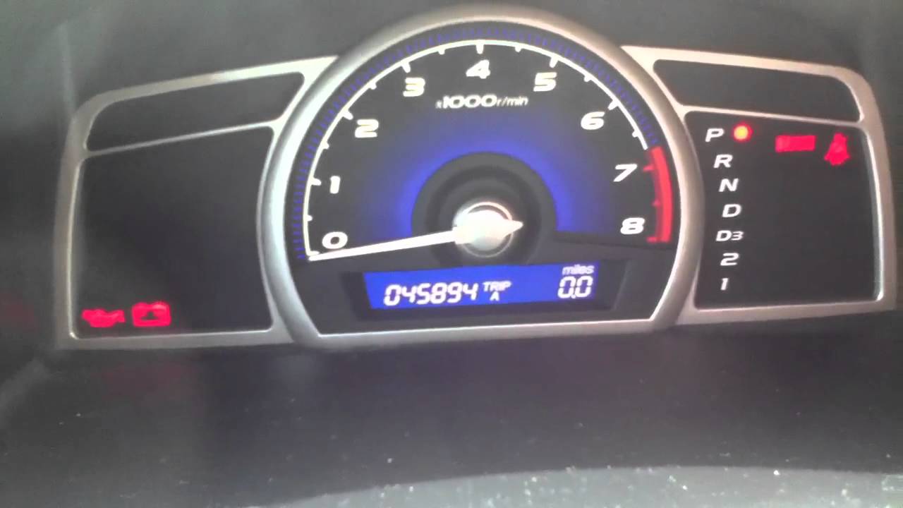 8th Gen Civic Dashboard Controls