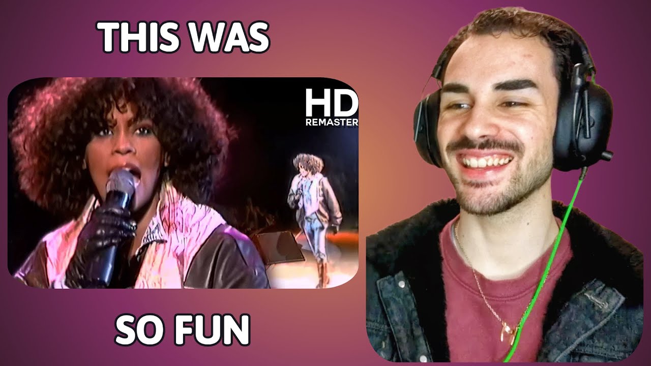 Whitney Houston -  I Wanna Dance With Somebody (Saratoga Springs 1987) | Reaction