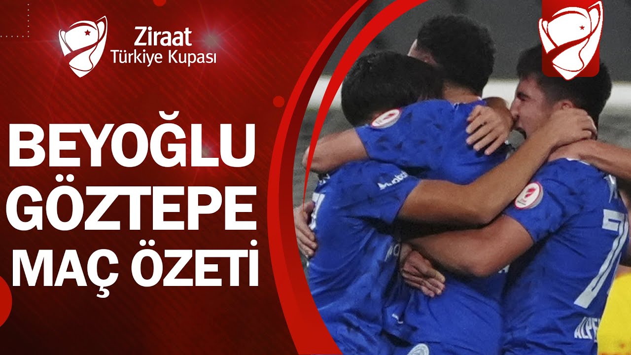 Beyoğlu Yeni &Ccedil;arşı 1-0 G&ouml;ztepe | MA&Ccedil; &Ouml;ZETİ | Ziraat T&uuml;rkiye Kupası 4. Tur Ma&ccedil;ı