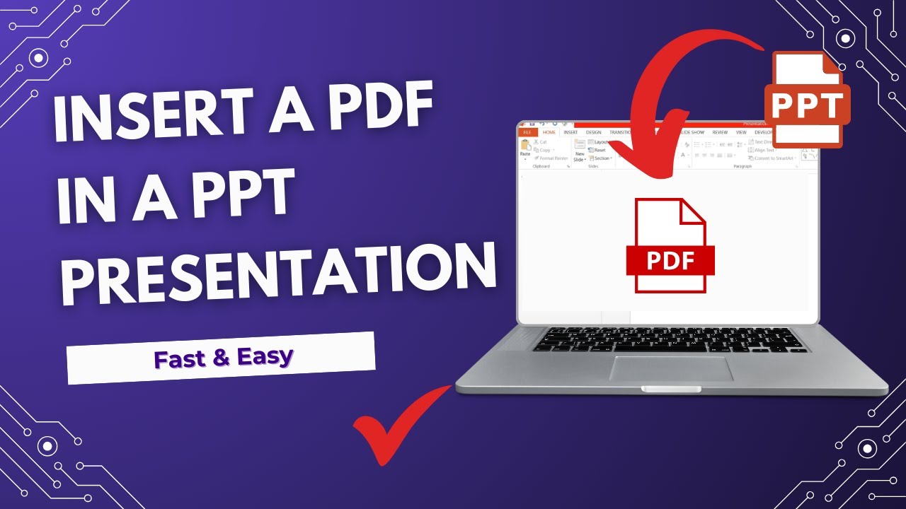 How to Insert a PDF into PowerPoint (2025 Update!)