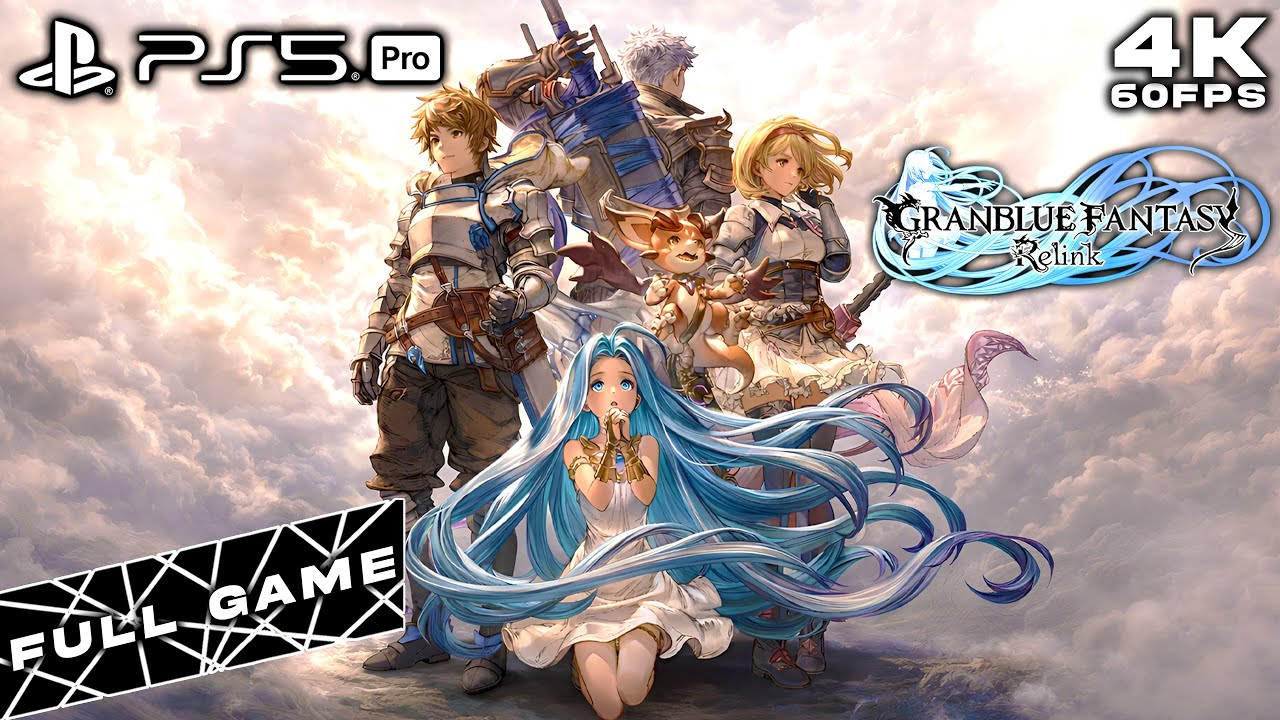 GRANBLUE FANTASY Relink PS5 PRO FULL GAME (4K60FPS)