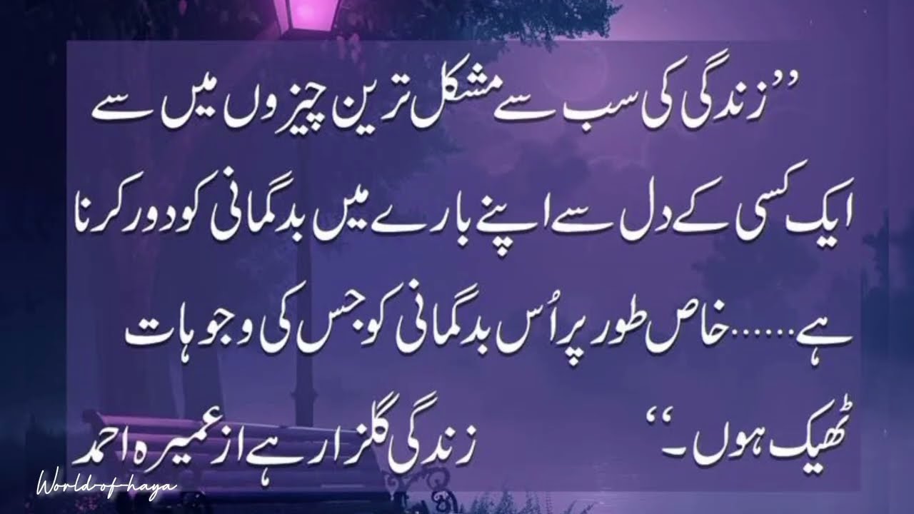 Urdu Novels quotes | Deep lines about life