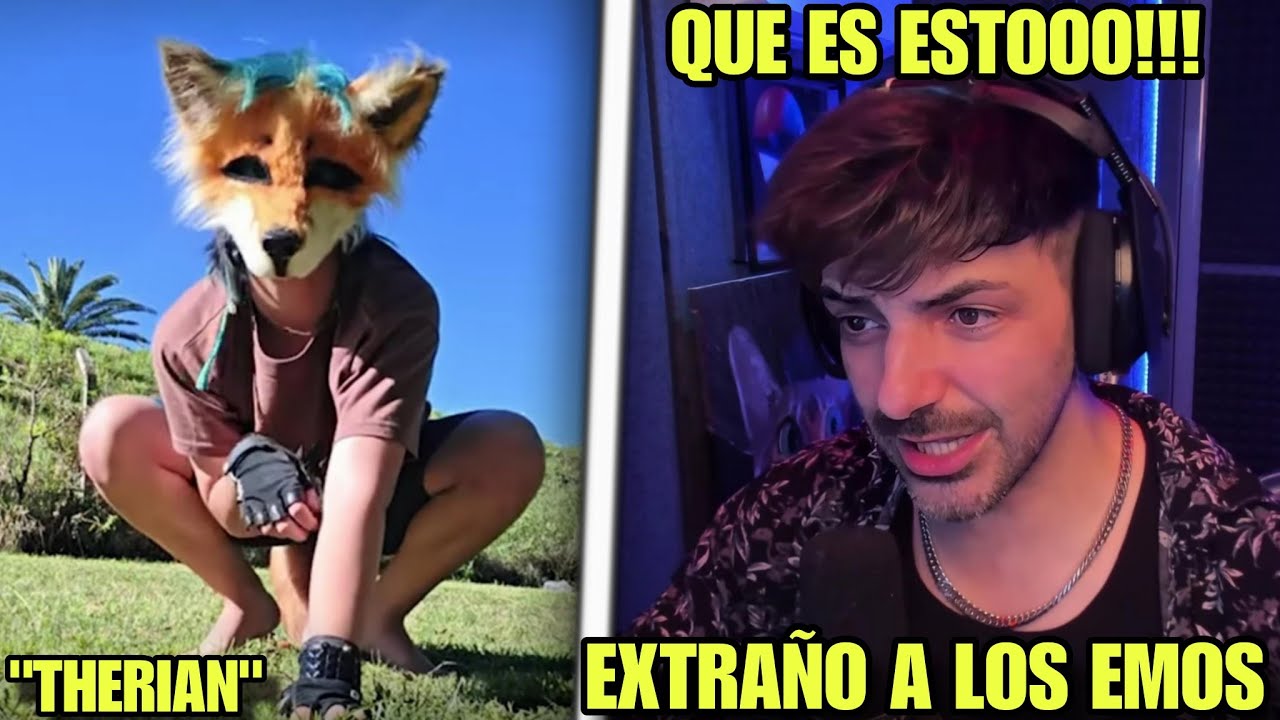 NEXXUZ NO PUEDE OCULTAR SU CRINGE CON “LOS THERIAN” PERSONAS QUE SE IDENTIFICAN COMO ANIMALES