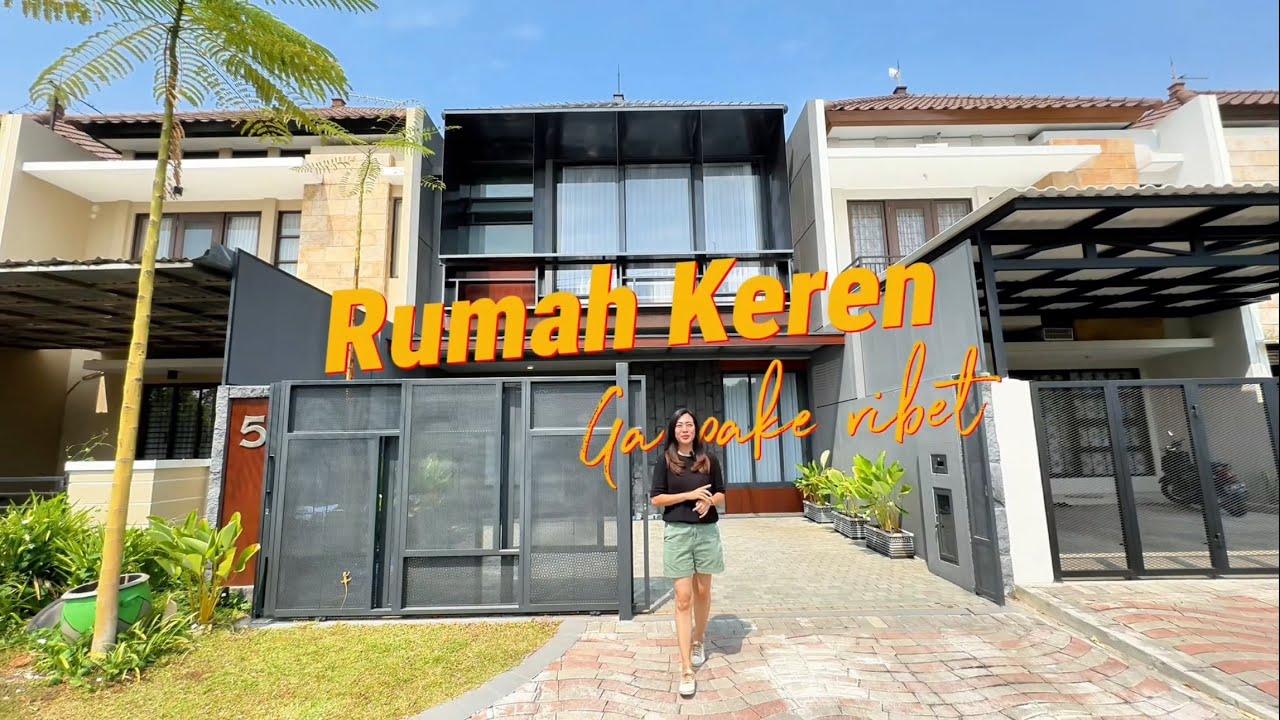 Maunya bangun rumah cakep tapi males ribet, belum lagi lama bangunnya..