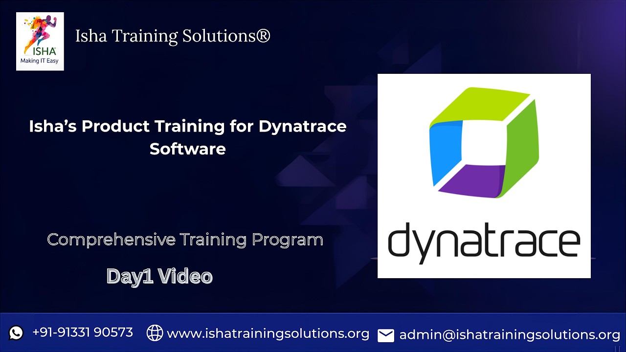 Dynatrace Software Day1 video on 12th Feb 2026. Call/WhatsApp on +91-9133190573 to enroll