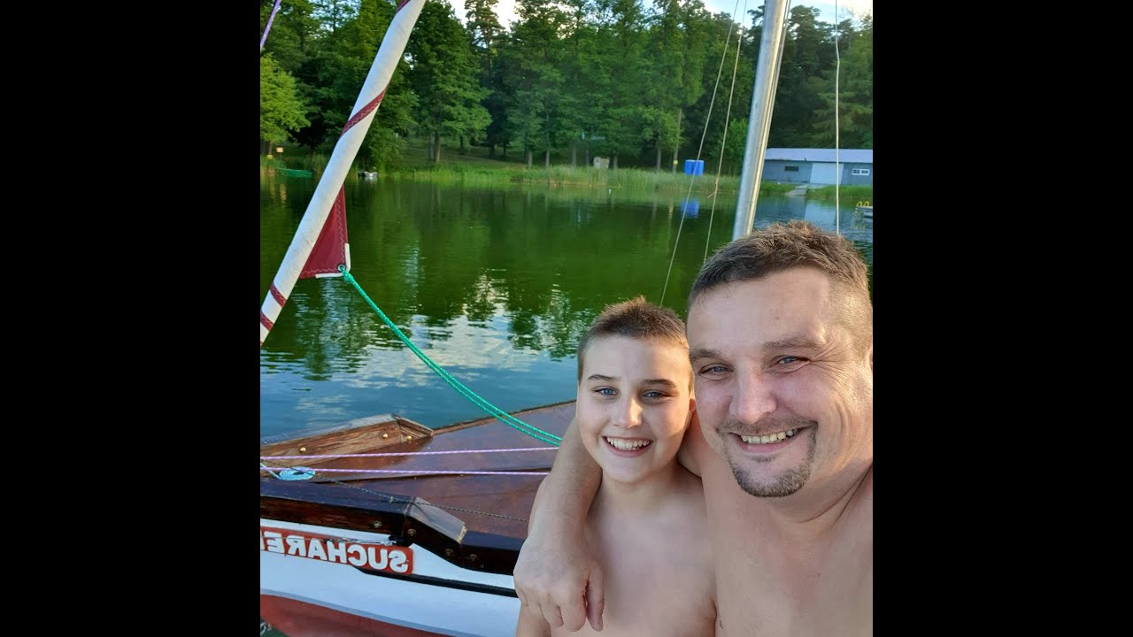 Biwak na Mazurach, Przygoda wędkarska na jeziorze Orzysz. I przygotowanie jedzenia na ognisku.