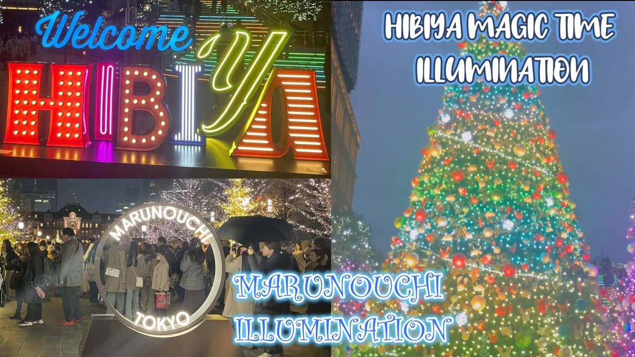 HIBIYA MAGIC TIME ILLUMINATION / MARUNOUCHI ILLUMINATION / PINOY ENGINEER IN JAPAN