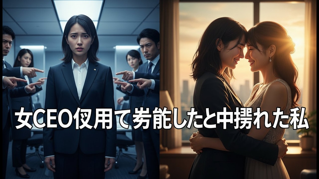 「女CEOを利用して昇進したと中傷された私―株主総会で彼女が私の合法的な妻だと立ち上がり40%の株式を所有すると宣言した」