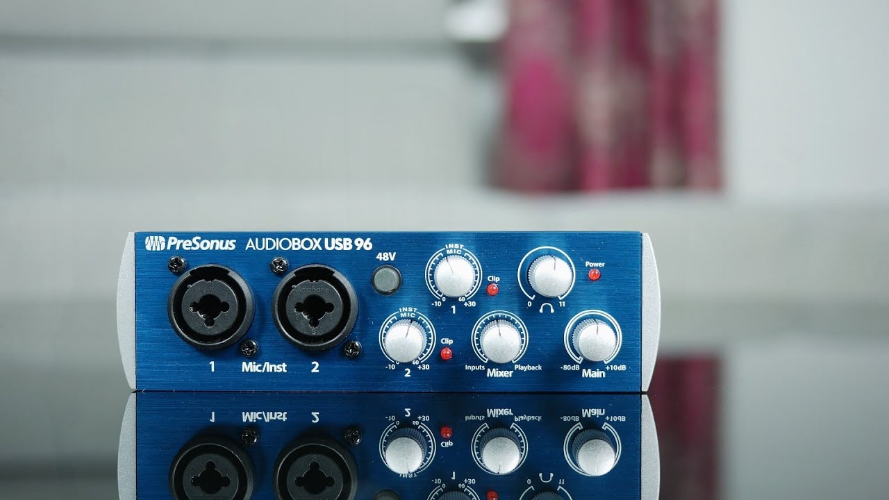 PRESONUS AUDIOBOX USB96- interfejs audio USB
