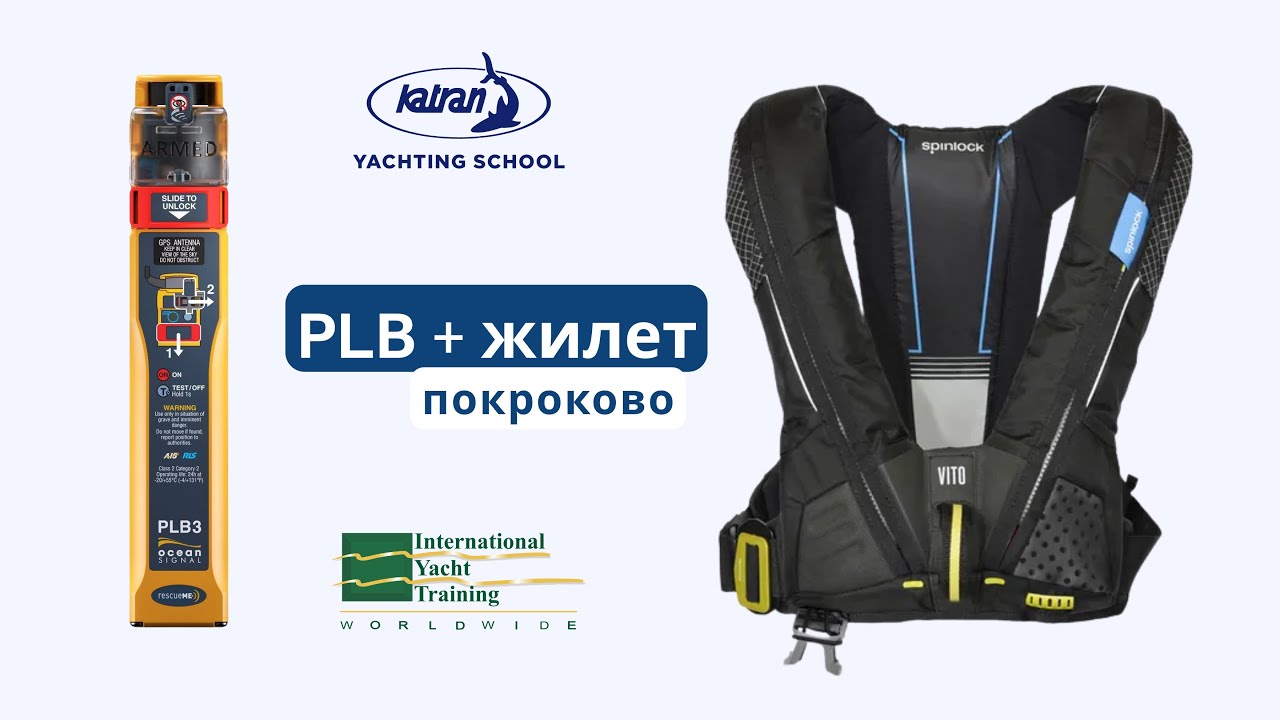 PLB + рятувальний жилет: як правильно встановити (покроково)
