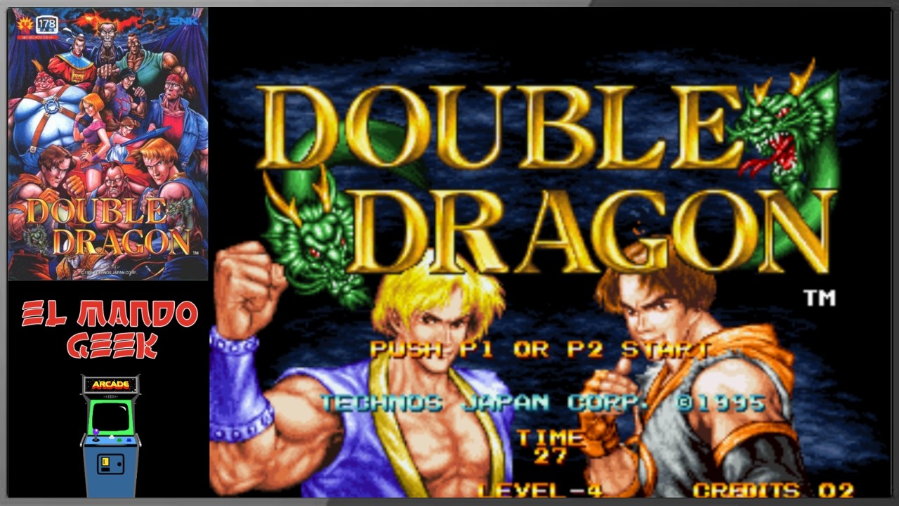 Double Dragon (Arcade - 1995) Full Walkthrough (Burnov)