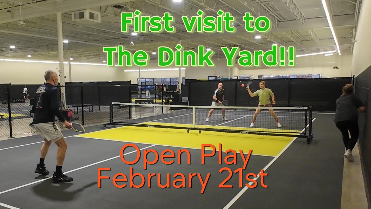 First Visit To The Dink Yard! Open Play Highlight Reel 4K