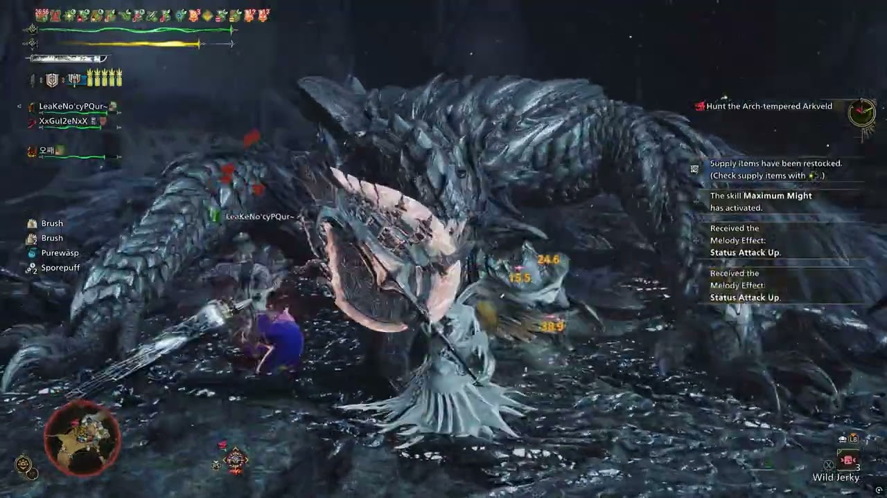 MH wilds arch tempered arkveld MH wilds