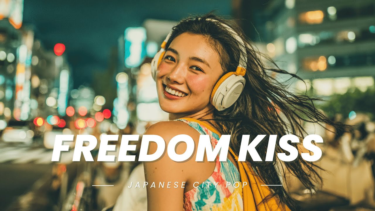 Freedom Kiss｜自由に恋する夜の都会グルーヴ。解放感あふれるシティポップ【City Pop &times; Urban Funk】
