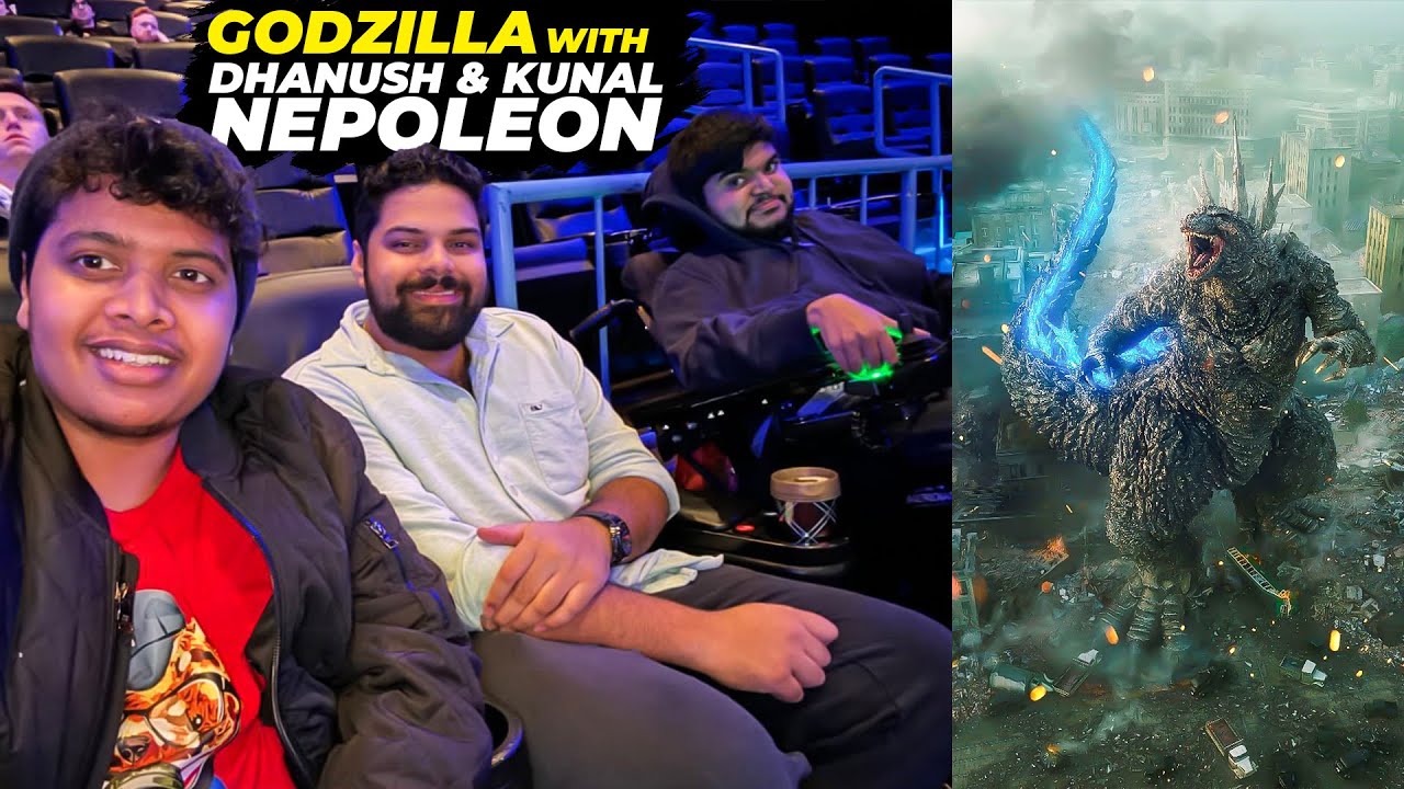 Godzilla Movie in America with Dhanush & Kunal Nepoleon - Irfan's View