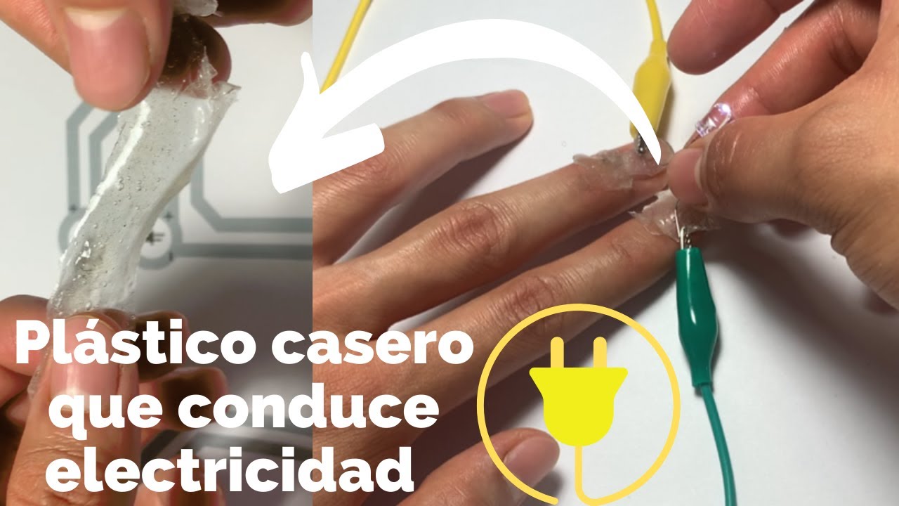 Crea un plástico capaz de conducir electricidad | Plástico transparente y conductivo