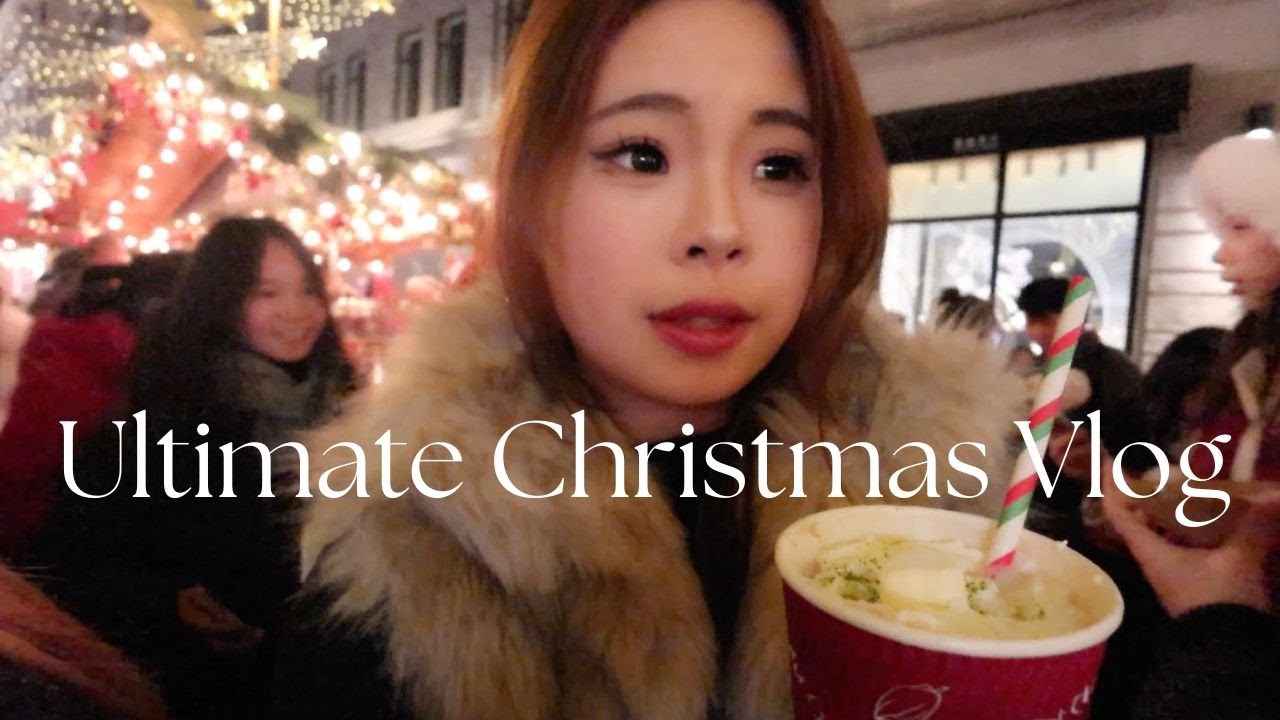 THE ULTIMATE CHRISTMAS VLOG | Christmas Markets in Shanghai, midterm exam, Preparing Christmas gifts