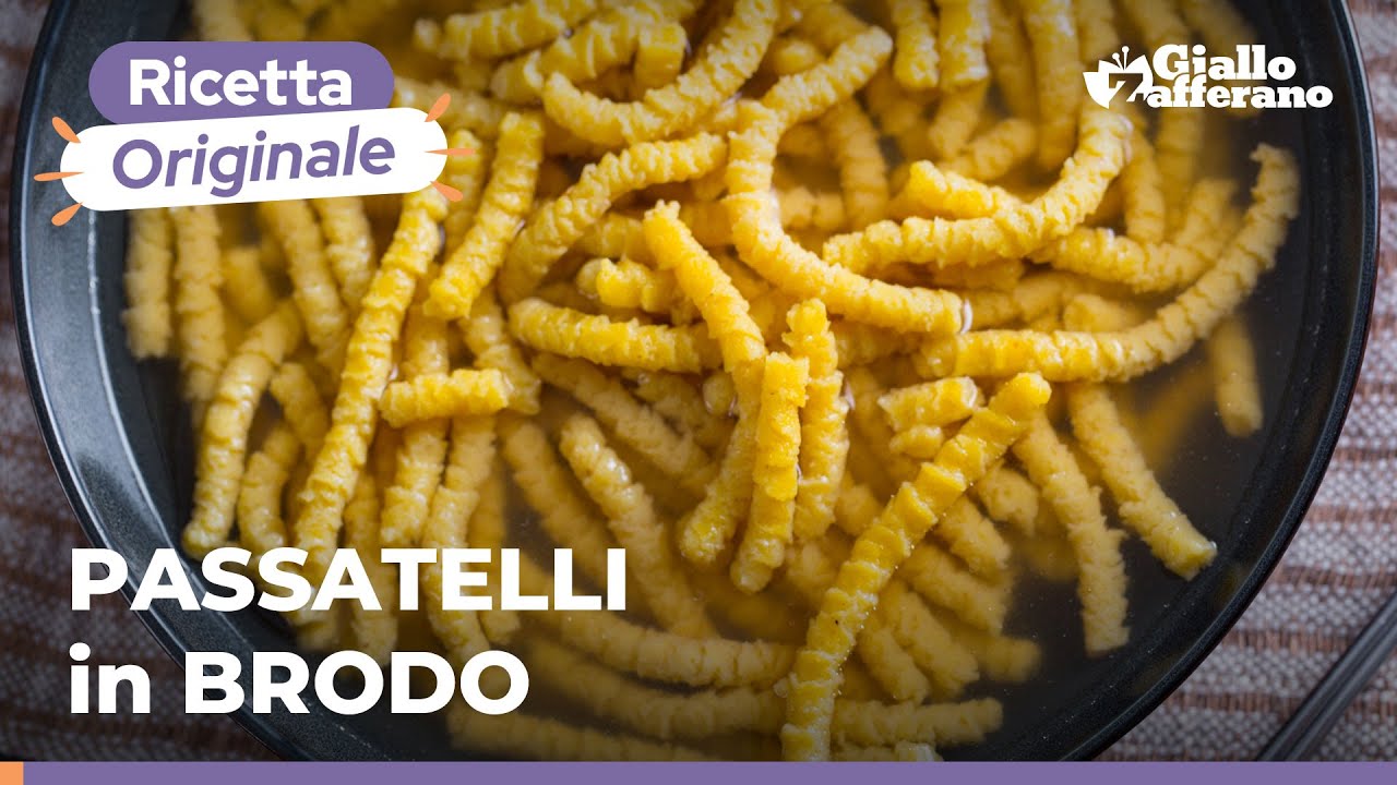 PASSATELLI in BRODO &ndash; La ricetta originale per prepararli a casa come foste in Emilia Romagna! 💛😋🥄