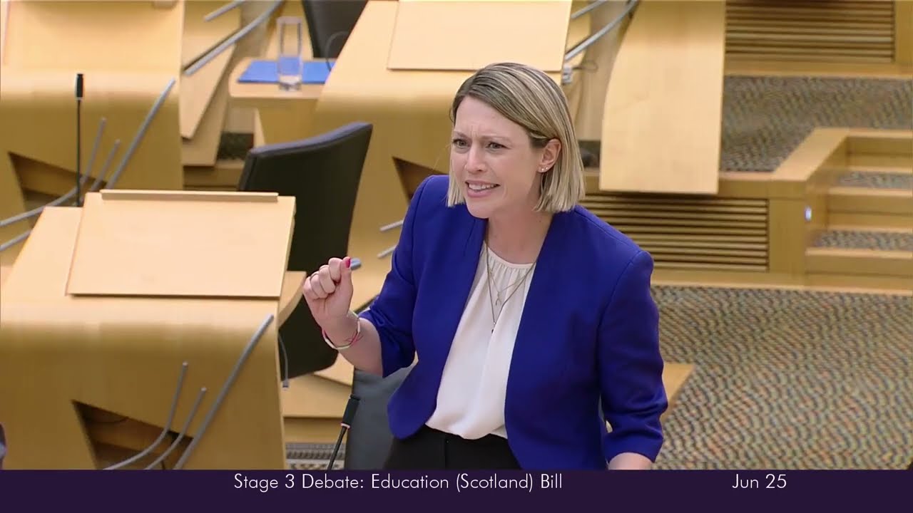 Stage 3 Debate: Education (Scotland) Bill - 25 June 2026