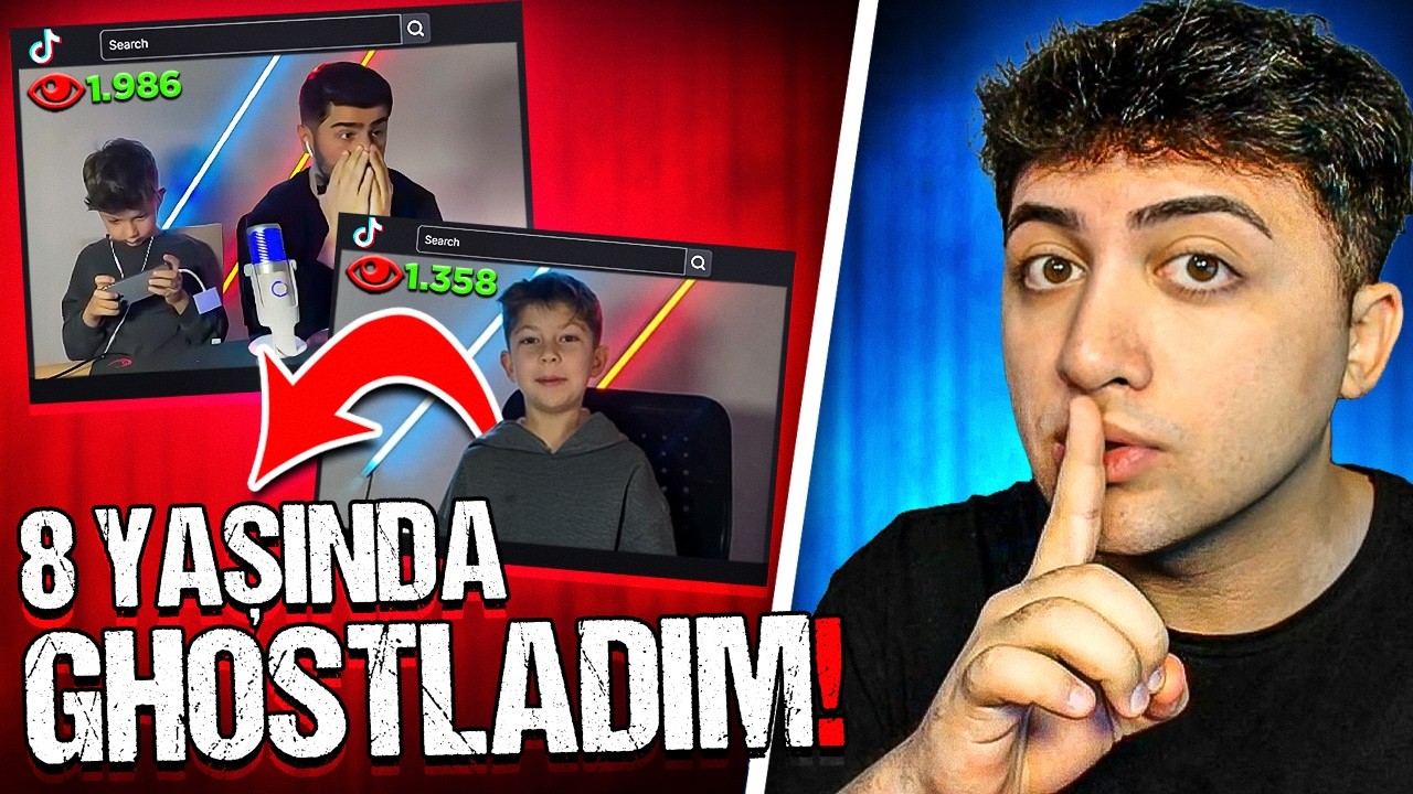 8 YAŞINDAKİ EYMEN'İ YAYINDA GHOSTLADIM! | PUBG Mobile