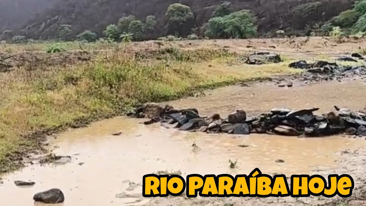 RIO PARAIBA NESTA MANHÃ DE DOMINGO 08/02/2026 