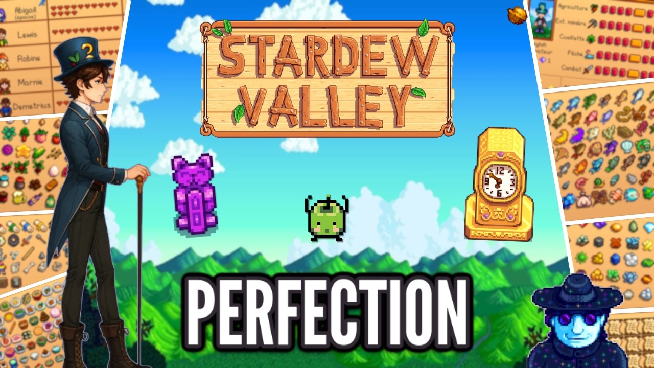J'ai atteint la Perfection sur Stardew Valley