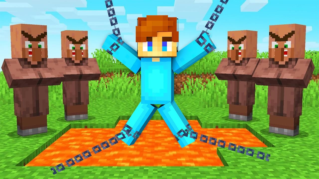 Minecraft Villagers FÅNGADE Perik!