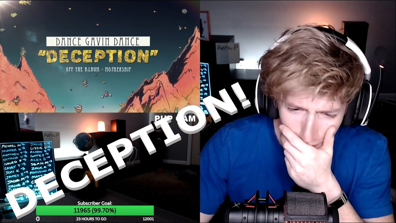 Chris REACTS to Dance Gavin Dance - Deception