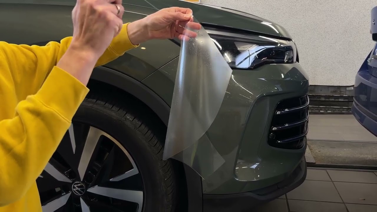Jak zamontować folię Grizz BodyShield na zderzak w samochodzie?