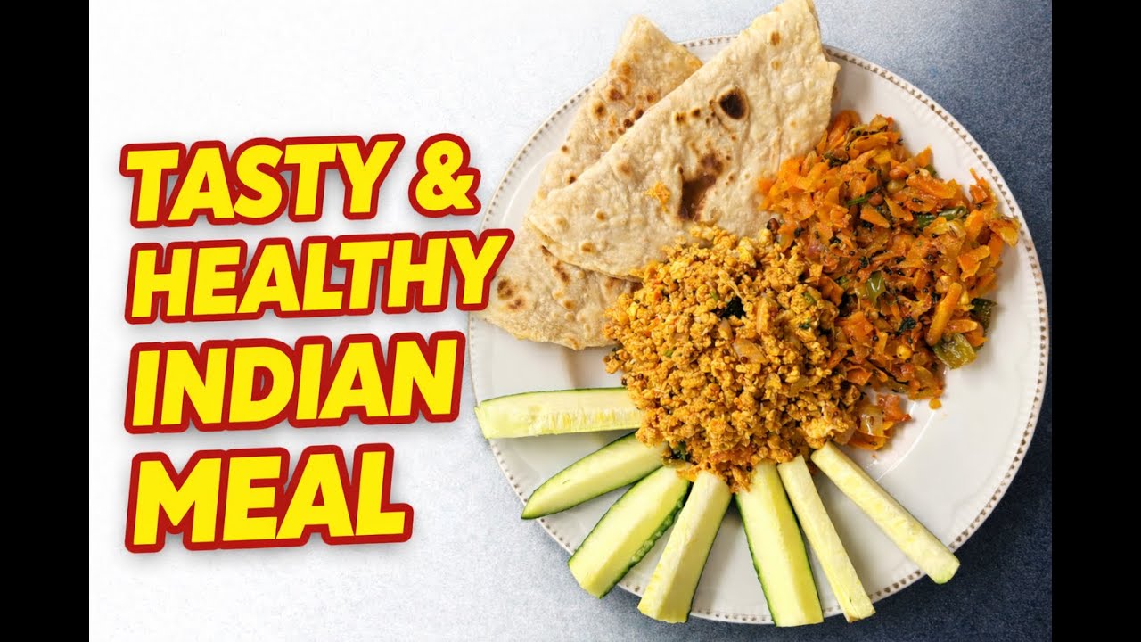 Protein Fiber Balanced Plate | Eggs Burji | Carrot Palya | Chapathi |@AkhinayaArogyamayaKitchen
