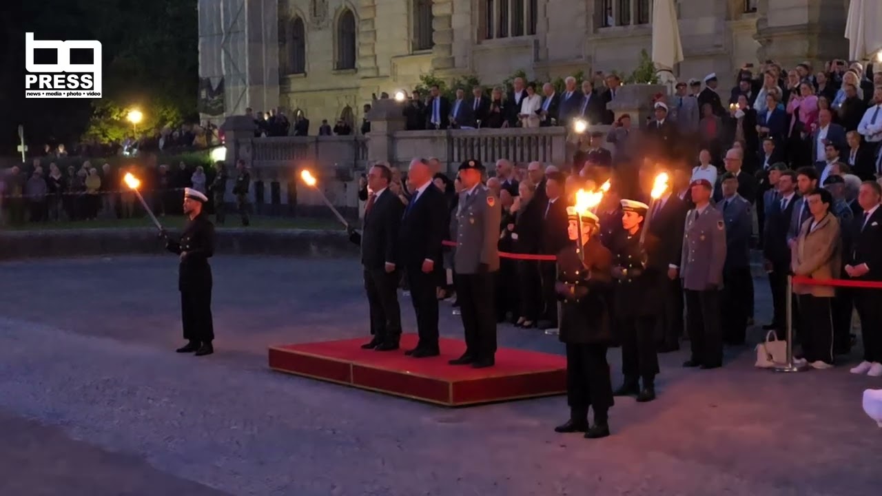 Serenade zu Ehren des Niedersächsischen Ministerpräsident Stephan Weil
