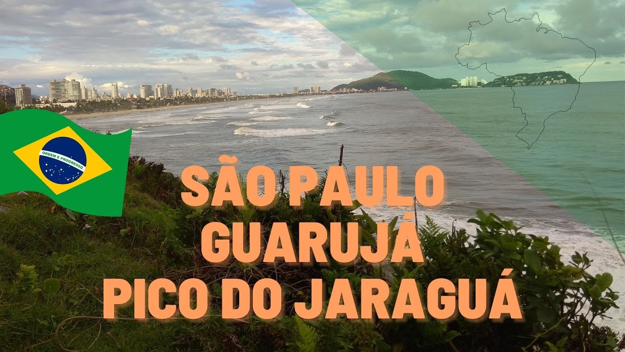 São Paulo the biggest city of South America + Beach of Guaruja + hike to Pico de Jaragua.