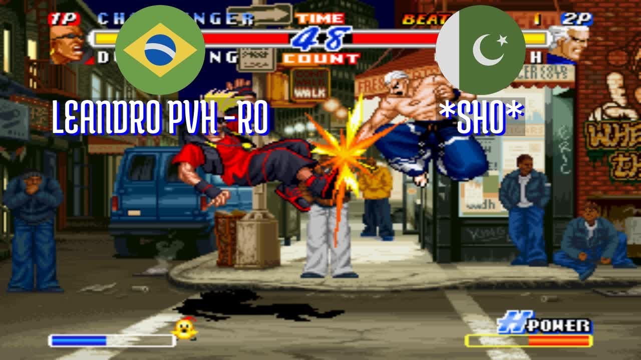 FT5 @rbff2h: LEANDRO PVH -RO (BR) vs *SHO* (PK) [Real Bout Fatal Fury 2 rbff2 Fightcade] May 17
