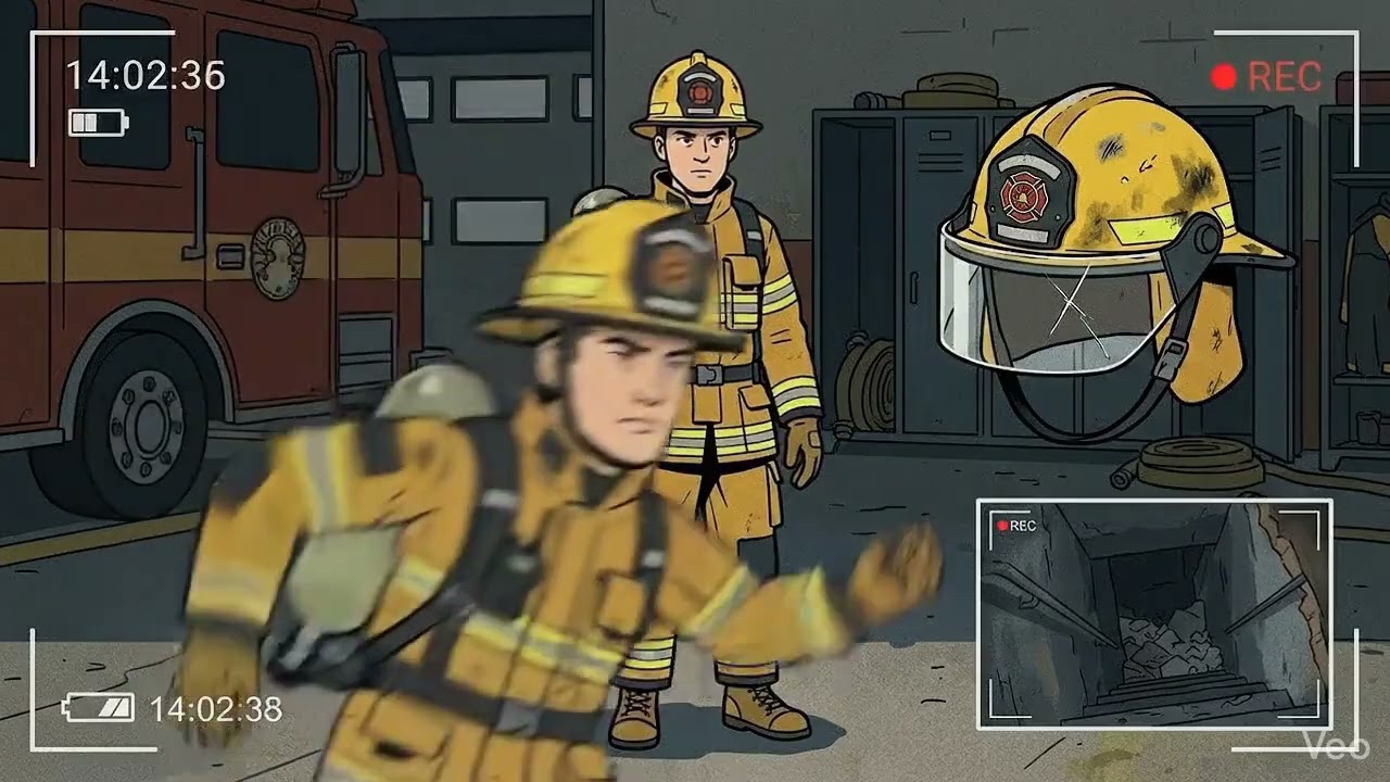 POV: Your High-Stakes Rescue Decision as a Firefighter