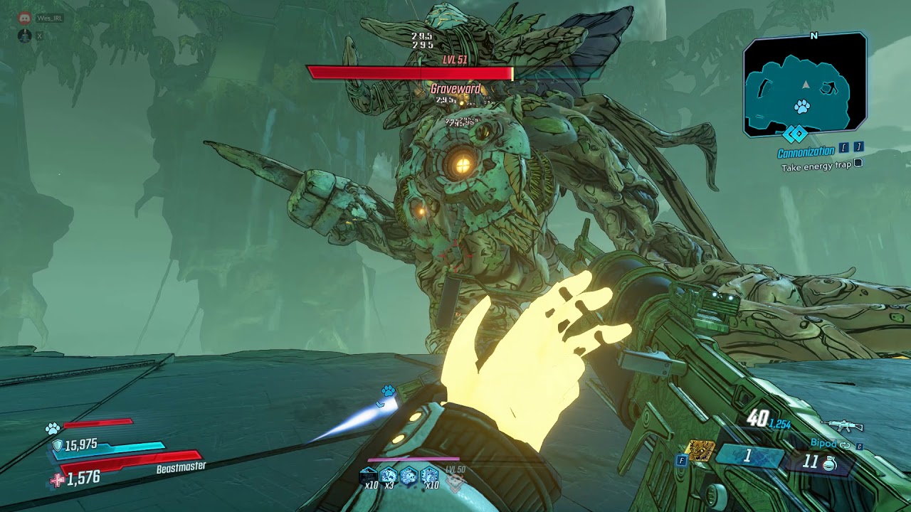 The Dictator Going a Little Ham in Borderlands 3